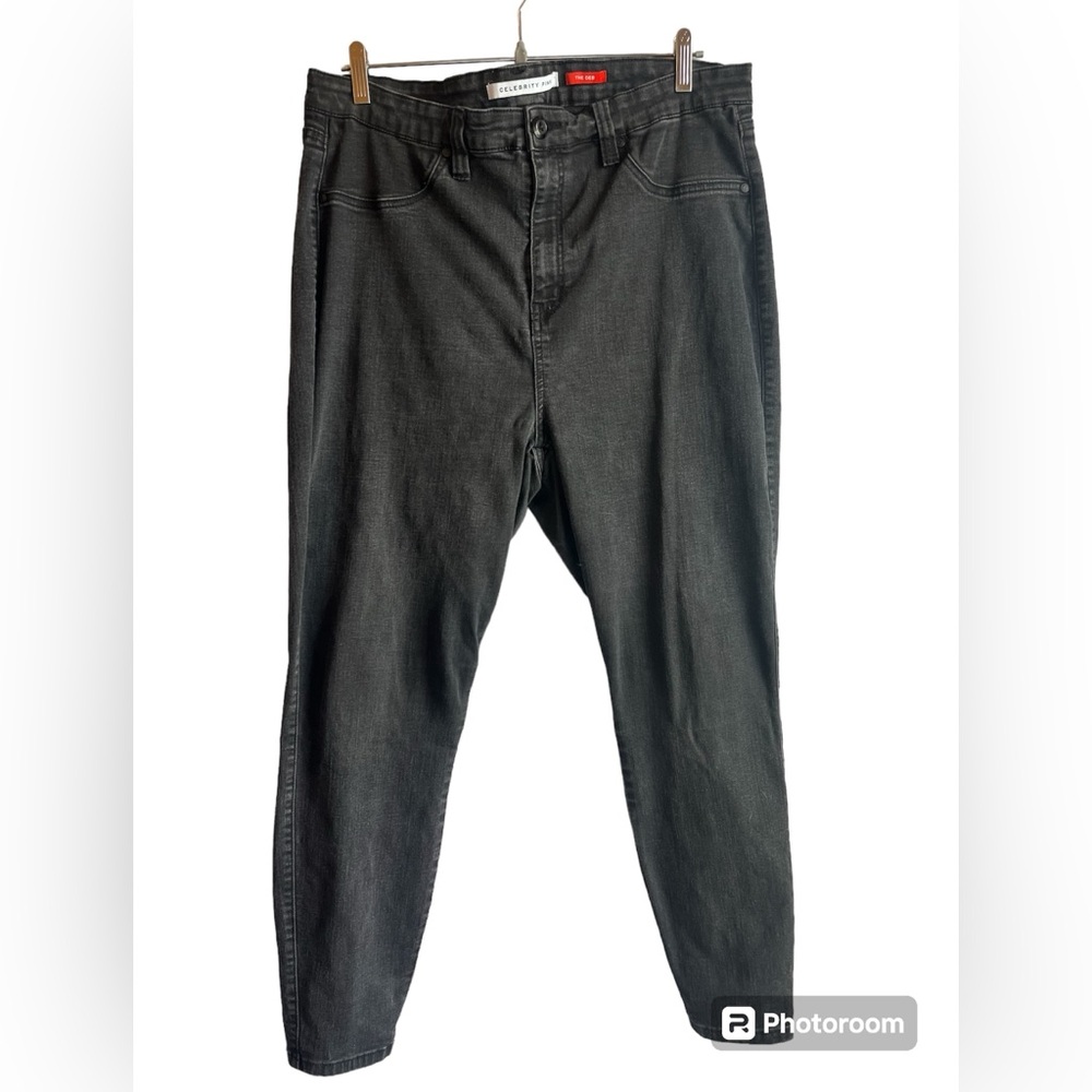 Celebrity Pink The Deb Black Skinny Jeans